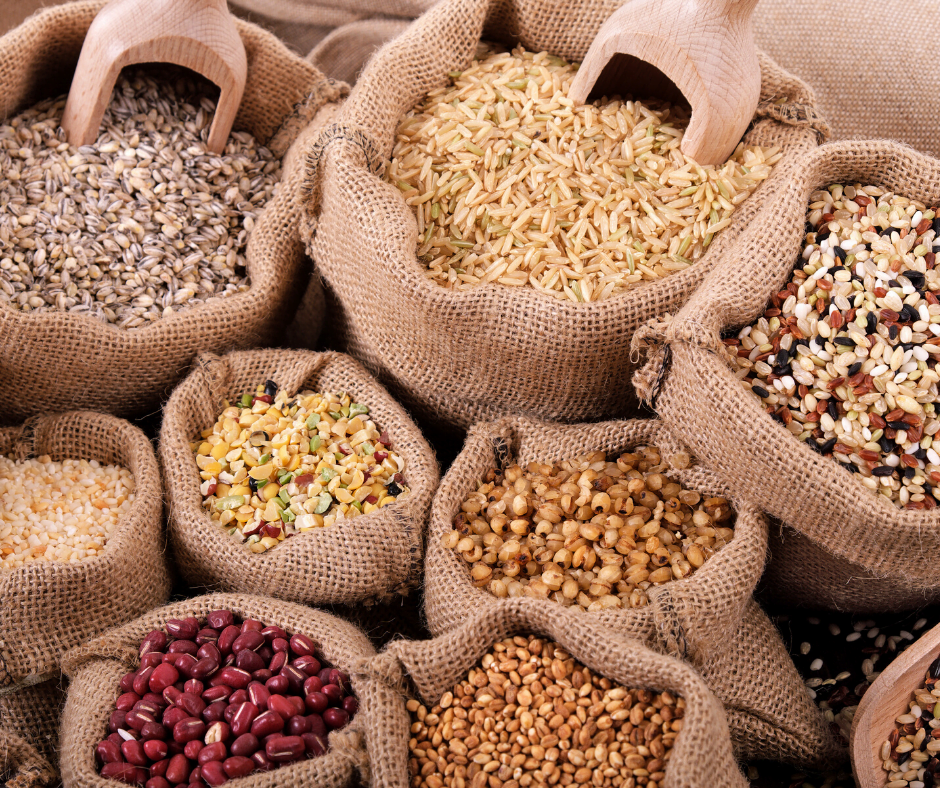 Whole grains also help lower blood sugar.