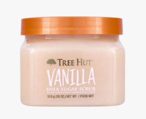 a treenut vanilla shea sugar srub