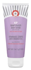 kp bum body scrub tube