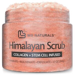 M3 Naturals Himalayan Salt Scrub tub
