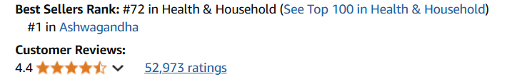 Goli Additional Information from Amazon