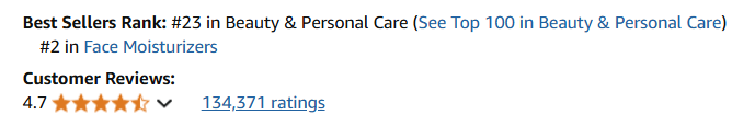 CeraVe Moisturizing Cream Additional Information from Amazon